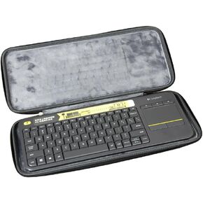 Hermitshell Hard EVA Travel Case fits Logitech K400 920-007119 Plus Wireless Touch Keyboard