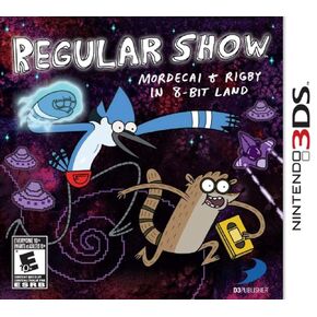 Regular Show: Mordecai and Rigby in 8-bit Land - Nintendo 3DS