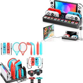Switch Switch Sports Accessories Bundle & Switch Station للتلفزيون