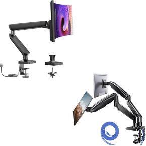 HUANUO Dual Monitor Stand&Single Monitor Mount