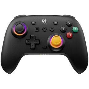 ECHTPower Wireless Switch Controller, Switch pro Controller for Nintendo Switch/Lite/OLED Controller, Gaming Controller with Hall Effect Joysticks, Wake-up, Programmable, 6 Axis Gyro, Turbo