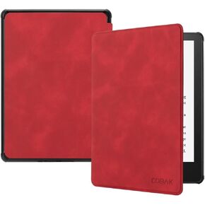 CoBak Case for 6.8" Kindle Paperwhite 11th Gen 2021- Smart Cover with Auto Sleep Wake Feature, Lightweight, Slim, PU Leather