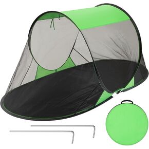 Pop up Mosquito Net Tents for Camping Foldable Pop Tent with Ground Pins Waterproof Freestanding Insect Bug Net for Beach Hiking Summer Outdoor Bed Protection