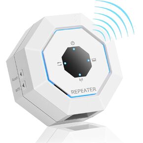 WiFi Extender Signal Booster for Home Internet Repeater Range for House Wireless Office Basement Room Covers Up to 45+ Devices