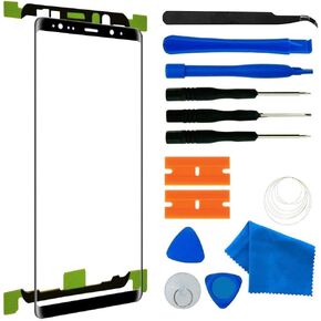 Coogle for Samsung Galaxy Note 8 Front Outer Touch Screen Glass Lens Replacement(Original Glass Note 8 6.3')