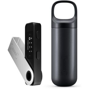 Ledger Nano S Plus (Matte-Black) + Ledger Nano S Plus Pod - The Perfect Bundle to Keep Your Crypto Safe