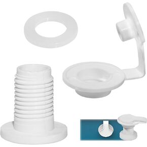 1.5" Shaft Length Cooler Drain Plug Assembly Replacement for Coleman Xtreme Coolers 50 qt, 58 qt, 82 qt Part Number:5010005241