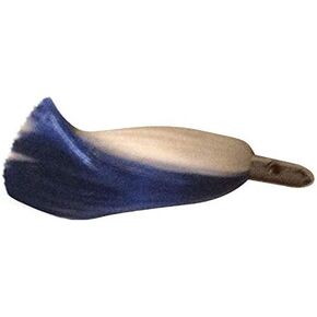 Bullet Head, Saltwater Trolling Lure 9 inch Blue & White (Blue & White)