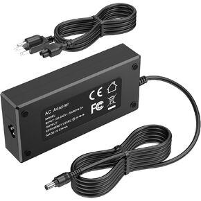 48V 5A Charger Power Cord for Fosi Audio Amplifiers V3 Za3 BT20A Pro TB10D Power Supply AC DC Adapter for Home Audio Stereo Receiver Amplifier Mini Hi-Fi Class D Integrated Amp Charging Plug
