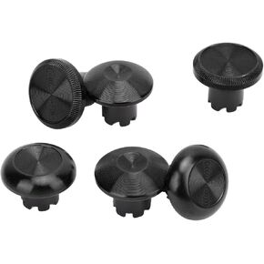 أطراف الإبهام المعدنية لـ Edge ، Thumb Stick for Pro Elite ، لـ PS4 ، لـ Switch Pro ، لأجهزة Xboxone ، لأجهزة Xboxseries ، استبدال Thumbstick (أسود)