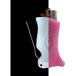 Toker Poker - Bic Lighter Sleeve Glow in The Dark - All Inclusive Tool for Camping and Other (Glow Pink) in Kuwait