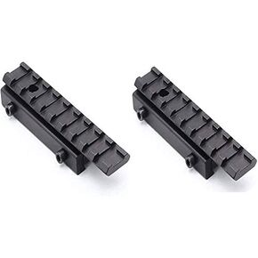 GOTICAL Low Profile 11mm / 3/8" Dovetail to Picatinny Rail Adapter Converter