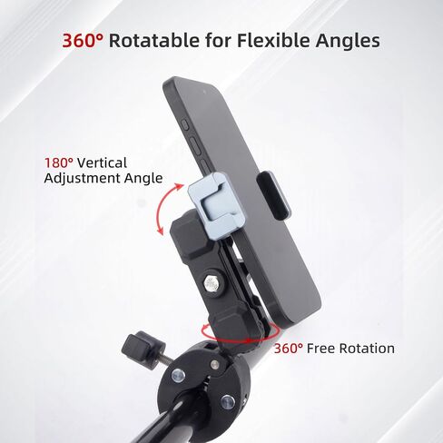 Double Socket Arm,Extension Arm Compatible with RAM Mounts Any B Size 1" Ball Head Components & Bike Motorcycle Car Phone Mount Holder with 1'' Ball Adapter, Aluminum Alloy Long 5.9", 75003 in Saudi Arabia