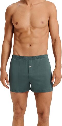 HANRO Men's Cotton Sporty Knit Boxer in Saudi Arabia