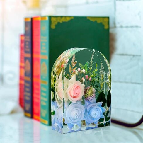 Resin Molds Silicone,Epoxy Resin Casting Craft Mold for Flower Preservation Bookends DIY Art (Large, Hexagon+Heart+Square) in Kuwait