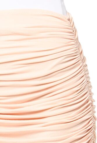 Norma Kamali Women's Shirred Skirt to Knee in Saudi Arabia