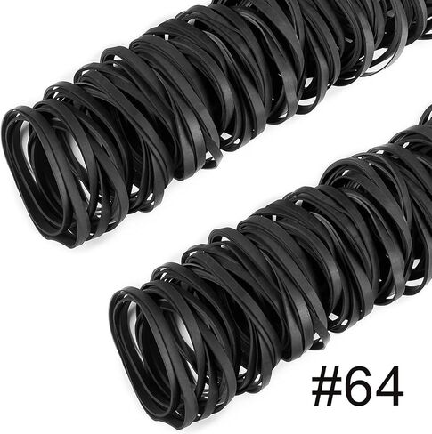 AMUU rubber bands size #64 about 0.5 lb rubber band 110pcs Tactical Rubber Bands elastic band #64 for office file folder strong elastic rubber bands for school Home office supplies in Kuwait