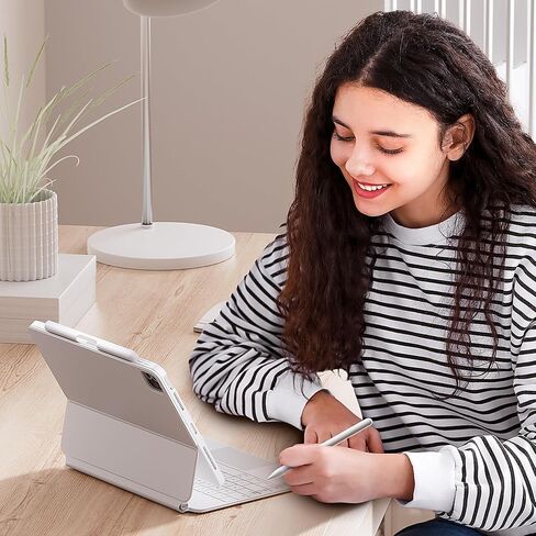 iPad Pro 11" Case, Compatible with Magic Keyboard & Smart Keyboard Folio, Magnetic Protective Slim Cover with Pencil Holder for 11" iPad Pro 1st-4th Gen 2018-2022 - Black in Kuwait