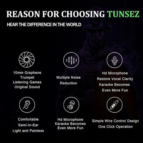 HiFi Wired Earbuds, in-Ear Monitor Buds, Low-Profile 90° Plug, 3.5mm Plug, Built-in Microphone, Multi-Function Button, PC, Mobile (Red) in Kuwait