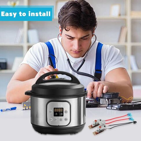 2pcs Pressure Sensor Replacement,Thermost Pressure Switch Replacement Parts,Rice Cooker Pot Replacement Parts,General Pressure Sensor or Switch with Quick Cookers(SIZE:2pcs) in Saudi Arabia