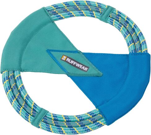 Ruffwear, Pacific Ring Dog Toy, Interactive Fetch and Tug Toy for Playing and Training, Sockeye Red in Kuwait