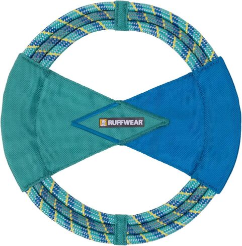 Ruffwear, Pacific Ring Dog Toy, Interactive Fetch and Tug Toy for Playing and Training, Sockeye Red in Kuwait