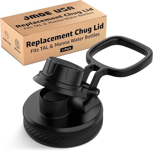 Jmoe USA Replacement Lid for Tal Ranger Pro and Manna Water Bottles | Fits 18, 26, 40, 64 oz Sizes | Shatter Resistant Material | Made of Food-Grade Plastic & Silicone | Easy Twist Cap in Saudi Arabia