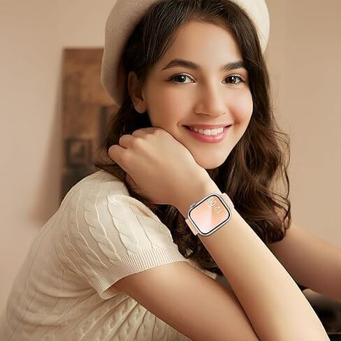 Braided Stretchy Loop Compatible with Apple Watch Band for Women Men 38mm 40mm 41mm 42mm 44mm 45mm 49mm - Sport Nylon Elastic Strap for iWatch Series Ultra SE 10 9 8 7 6 5 4 3 2 1 in Kuwait