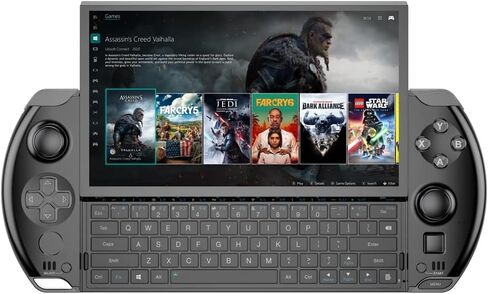 GPD Win 4 2025 [AMD AI 370-32GB+2TB] 6 Inches Mini Handheld Win 11 PC Video Game Console Gameplayer 1920X1080 Touchscreen Laptop Tablet PC Black in Saudi Arabia