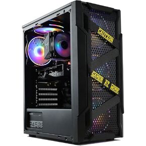 MXZ Gaming Desktop PC Computer I5 9400F,RTX2060, B365,8G DDR4, NVME 500G SSD, 5 RBG Fans, Windows 11 Pro Ready to use,I5 9400F| RTX2060