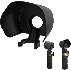 LICHIFIT Camera Lens Hood for DJI OSMO Pocket 3 Lens Protective Cover Guard Sunshade Anti-Glare Lens Sun Hood Cap Accessories