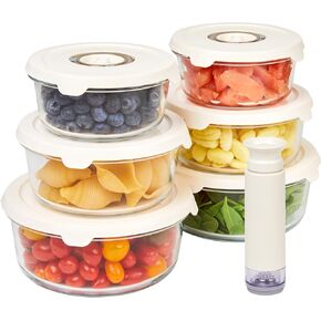 HOLDN’ STORAGE Electronic Vacuum Pump for Food Preservation, Quick-Seal Technology - Ideal for Marinating, Leftovers & Meal Prep