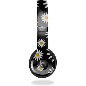 Skin Compatible with Beats Solo 4 - Daisies - Premium 3M Vinyl Protective Wrap Decal Cover - Easy to Apply | Crafted in The USA by MightySkins