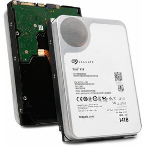 Seagate Exos X14 ST14000NM0408 14TB 7.2K RPM SATA 6Gb/s 512e 3.5in Hard Drive (Renewed)