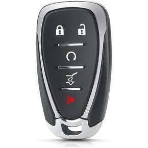 Smart Key for Chevrolet, Alliskeys 5-Button Proximity Key Fob Replacement for Chevy Equinox 2017-2021 HYQ4AA/HYQ4AS