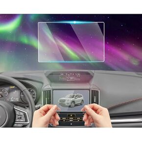 Tempered Glass Screen Protector Foil Compatible with 2024-2019 Subaru Forester Limited/Touring/2024-2022 Subaru Forester Wilderness 8 Inch Navigation HD Cover Accessories 9H Protective Film