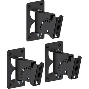 Adjustable Speaker Mount for R-50M RP-502S Klipsch Speaker Wall Mount with 2 Pack Metal Wall Speaker Mount Bracket for Klipsch Bookshelf Speaker Holds up 40 lbs with Hardware Kit