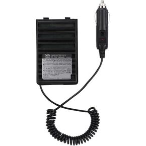 محول بطارية بطارية مزيل البطارية مشحون سيارة مزيل سيارة DC 12V لـ YAESU FT-60R FT-60E لـ Vertex VX160 VX418 VX177 VX170 VX400 VX420 VX120 VXA300 VX428 في CAR