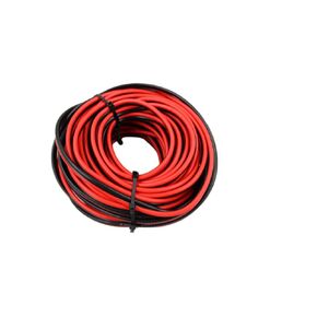 IMC Audio 10 Gauge Speaker Wire – 20 Feet, Red & Black – CCA Wire for Superior Audio Performance