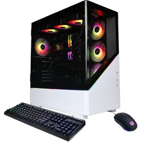 CyberPowerPC Gamer Xtreme VR Gaming PC, Intel Core i9-14900KF 3.2GHz, GeForce RTX 5070 Ti 16GB, 32GB DDR5, 2TB PCIe 4.0 SSD, WiFi Ready & Windows 11 Home (GXiVR8720A10)