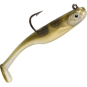 Strike King (SKHM3-504) إغراء الصيد في Minnow Homing ، السباحة البلاستيكية الناعمة المسبقة ، المحسّنة للسونار المباشر ، ملف تعريف minnow الواقعية ، 3 بوصات ، 1/4 أوقية ، خطاف 3/0 ، 3 عبوات ، AYU
