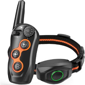 Dog Shock Collar with Remote Control,1300Ft,IP67 Waterproof Dog Training Collar with 3 Training Modes, Beep, Shock, Vibration,Safe Lock for Small, Middle,Large Dogs