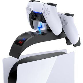 Controller DualSense Charging Station for PlayStation 5 - Fast Charge Dock for PS5 Controllers with LED Indicator