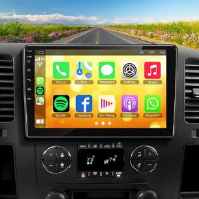 4+64 Android 13 Car Stereo for Chevrolet Chevy Silverado Suburban Tahoe GMC Sierra Yukon, 10" IPS Touch Screen Car Radio Build-in GPS Wireless CarPlay/Wired Android Auto, Backup Camera/DSP/SWC