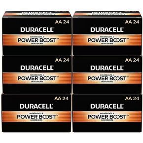 Duracell MN1500BKD Coppertop القلوية البطاريات ، AA ، 144/CT