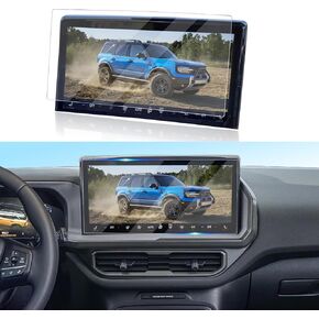 For 2025 Ford Bronco Sport 13.2 Inch Screen Protector 2025 Bronco Sport Big Bend/Heritage/Free Wheeling/Outer Banks/Badlands Tempered Glass Foils Accessories Ultra Clear Anti Scratch