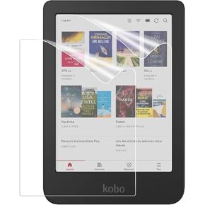 Caweet Screen Protector for 6" Kobo Clara Colour | BW | 2E, Anti-Glare Premium PET Full-Coverage Matte Protective Film, 2 Pack