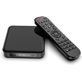 Android 12,0 TV Box, ADDCOLOR X8PLUS H618 4GB RAM 64GB ROM IR Remote Control with Learning Function Supports 2.4GHz/5GHz 8K HD 2 High Speed USB Ports 2.0 WiFi 6 Smart TV Box 2024