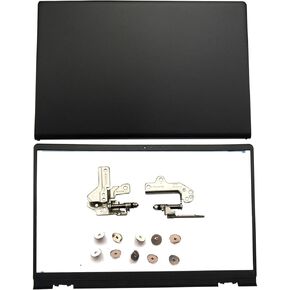 غلاف LCD الخلفي الجديد أعلى الغطاء الأمامي مفصلات البراغي الاستبدال لـ Dell Inspiron 15 3510 3511 3515 AP3LE000901 00WPN8