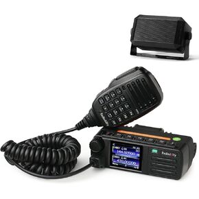 [New CPS & Firmware] Radioddity DB25-D Dual Band DMR Mobile Radio, 20W VHF UHF Ham Amateur Radio Digital Transceiver with GPS APRS, 4000CH 300,000 Contacts, Dual Time Slot Tier II with RS58 Speaker